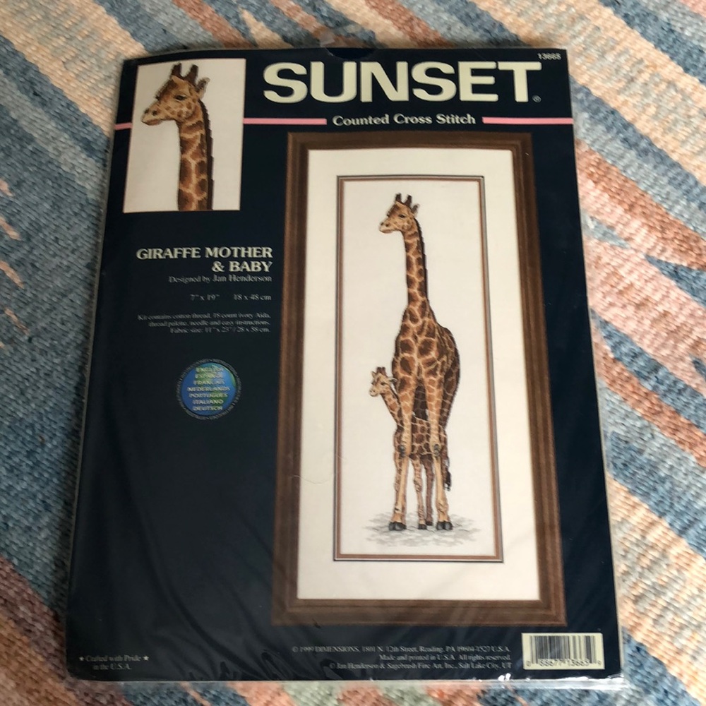 Sunset Counted Cross Stitch Kit